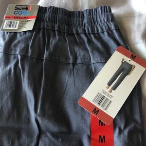 Women’s charcoal drawstring pants